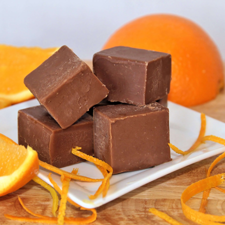 Brevin's Orange Chocolate Fudge